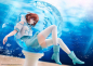 Preview: The Idolmaster Shiny Colors PVC Statue 1/7 Higuchi Madoka Clear Marine Calm Ver.