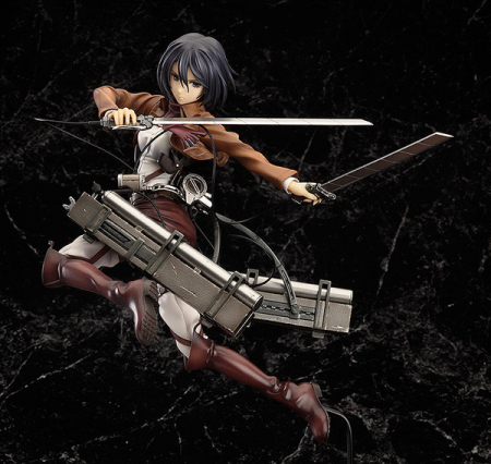 Shingeki no Kyojin - Mikasa Ackerman - 1/8 (Good Smile Company) - USED DAMAGED BOX