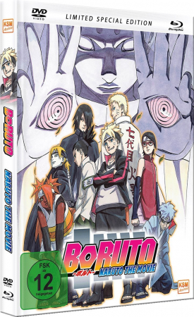Boruto Naruto: The Movie (2015) - Special Edition (Mediabook) (Blu-ray+DVD)