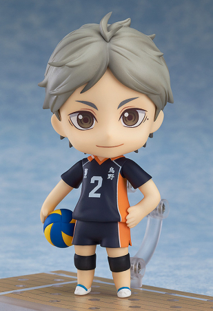Haikyuu!! Karasuno Koukou VS Shiratorizawa Gakuen Koukou - Sugawara Koushi - Nendoroid (Orange Rouge)