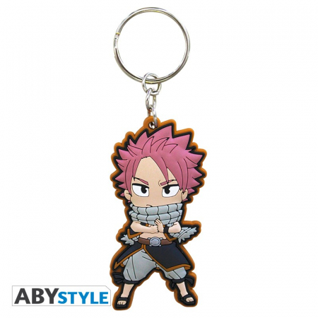 FAIRY TAIL - Keychain PVC "Natsu" X4 (ABYstyle)