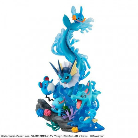 G.E.M EX Series Pokemon Water Type DIVE TO BLUE (MegaHouse)