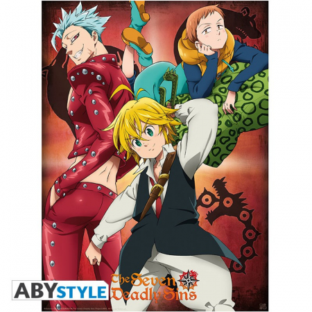 THE SEVEN DEADLY SINS - Poster "Ban, King & Meliodas" (ABYstyle)