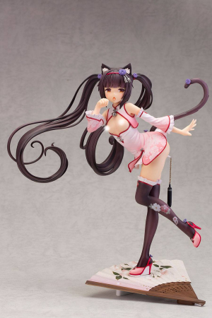Nekopara PVC Statue 1/6 Chocola Chinese Dress edition illustration by Sayori DX Ver. (Alphamax)