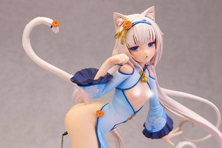 Nekopara PVC Statue 1/6 Vanilla Chinese Dress edition illustration by Sayori DX Ver. (Alphamax)