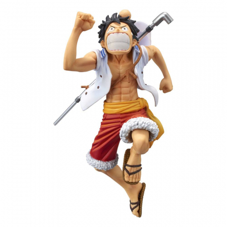 One Piece magazine PVC Statue Monkey D. Ruffy Special Color Version (Banpresto)