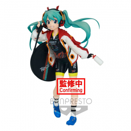 Racing Miku Espresto est-Prints & Texture PVC Statue Hatsune Miku 2020 TeamUkyo (Banpresto)