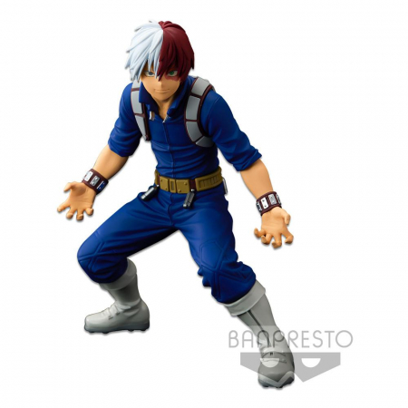 My Hero Academia Colosseum Modeling Academy Super Master Stars Piece Statue Shoto Todoroki The Anime Edition Ver. (Banpresto)