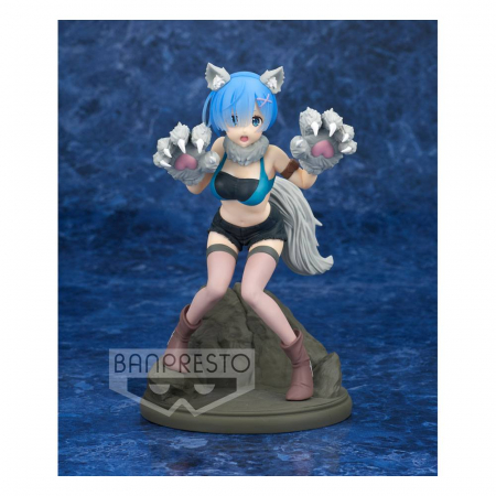 Re: Zero Starting Life in Another World Espresto est-Monster Motions PVC Statue Rem (Banpresto)