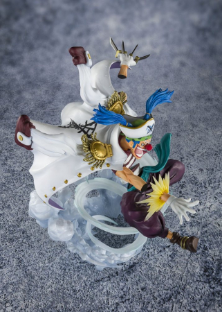 One Piece FiguartsZERO PVC Statue Buggy (Paramount War) (Bandai)