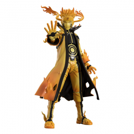 Naruto S.H. Figuarts Actionfigur Naruto Uzumaki (Kurama Link Mode) - Courageous Strength That Binds (Bandai Tamashii Nations)