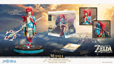 The Legend of Zelda Breath of the Wild PVC Statue Mipha Collector's Edition (First 4 Figures)