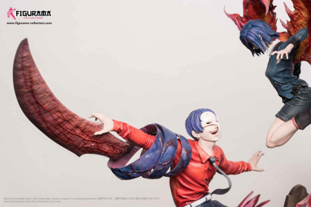 Tokyo Ghoul - Kirishima Touka - Tsukiyama Shuu - Diorama - Elite Fandom Statue - 1/6 (Figurama Collectors)