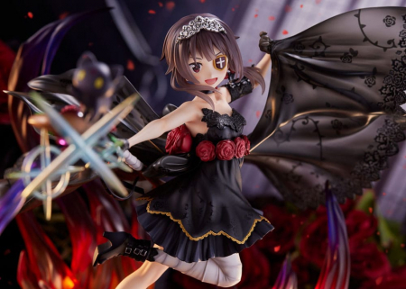 Konosuba God's blessing on this wonderful world! PVC Statue 1/7 Megumin the Black Rose Dress Ver. (F:Nex × Poppro)