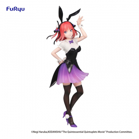 The Quintessential Quintuplets Movie Trio-Try-iT PVC Statue Nino Nakano Bunnies Ver (Furyu)