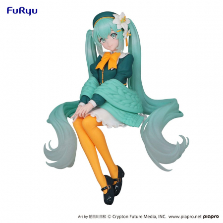 Hatsune Miku Noodle Stopper PVC Statue Flower Fairy Lily (Furyu)