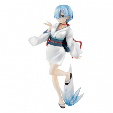Re:ZERO SSS PVC Statue Fairy Tale Rem Snow Girl Pearl Color Ver. (FuRyu)