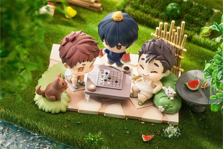Time Raiders Statue Wu Xie & Zhang Qiling & Wang Pangzi: Yucun Shiqu Ver. (Good Smile Company)