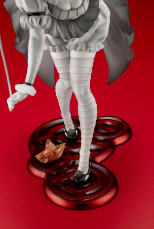 Stephen King's Es 2017 Bishoujo PVC Statue 1/7 Pennywise Monochrome (Kotobukiya)
