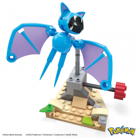 Pokémon Mega Construx Bauset Zubats Mitternachtsflug (Mattel)