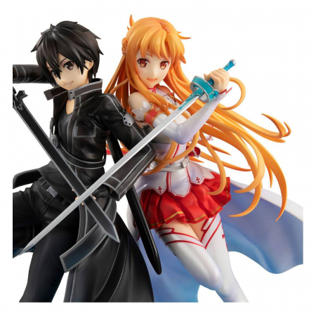 Sword Art Online PVC Statue Lucrea Kirito & Asuna 10th Anniversary (MegaHouse)