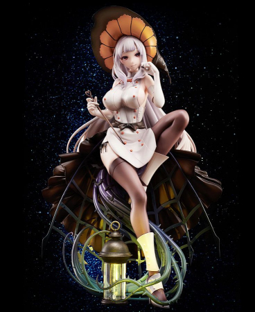 Iida Pochi Original Character PVC Statue 1/6 October 31st Witch Miss Orangette (Native)