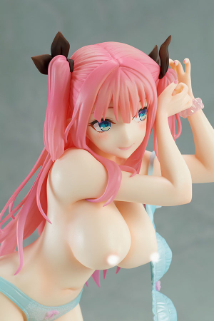 Original Character PVC Statue 1/6 Seikatsu Shuukan Ayaka Hinamori (Pink Cat)