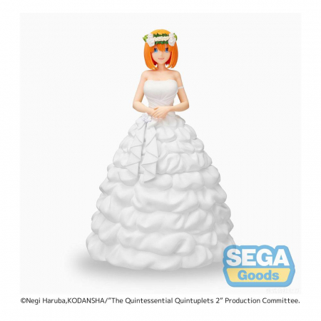 The Quintessential Quintuplets 2 SPM PVC Statue Yotsuba Nakano Bride Ver. (SEGA)