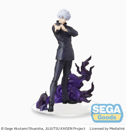 Jujutsu Kaisen SPM PVC Statue Satoru Gojo Hollow Purple (Kyoshiki "Murasaki") (Sega)