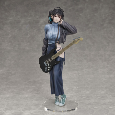 Juroku Illustration PVC Statue Guitar Meimei Backless Dress (Sentinel)