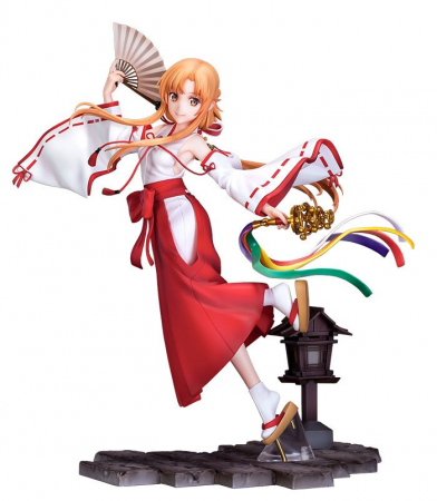 Sword Art Online: Alicization - War of Underworld PVC Statue 1/7 Asuna Miko Ver. (Souyokusha)