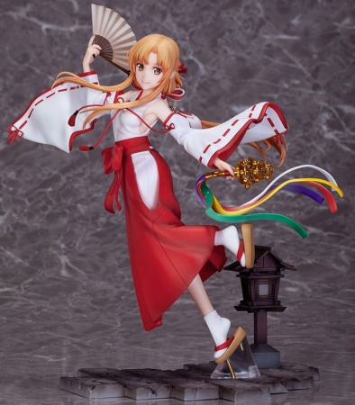 Sword Art Online: Alicization - War of Underworld PVC Statue 1/7 Asuna Miko Ver. (Souyokusha)