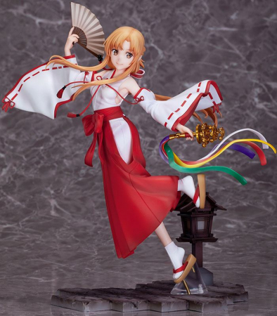 Sword Art Online: Alicization - War of Underworld PVC Statue 1/7 Asuna Miko Ver. (Souyokusha)