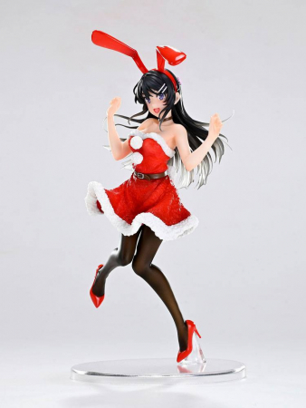 Rascal Does Not Dream of Bunny Girl Senpai Coreful PVC Statue Mai Sakurajima Bunny Christmas Ver. (Taito)