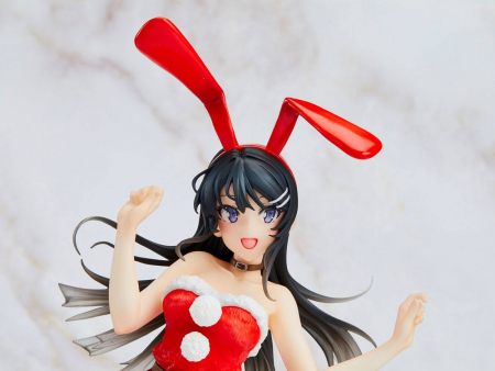 Rascal Does Not Dream of Bunny Girl Senpai Coreful PVC Statue Mai Sakurajima Bunny Christmas Ver. (Taito)