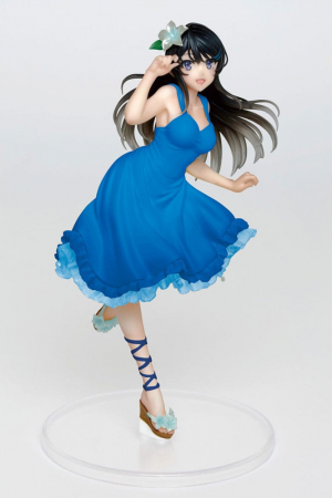 Rascal Does Not Dream of Bunny Girl Senpai Statue Mai Sakurajima Summer Dress Ver. Renewal Edition (Taito Prize)