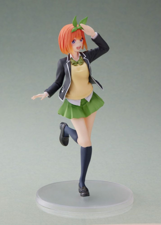 The Quintessential Quintuplets 2 PVC Statue Yotsuba Nakano School Uniform Ver Renewal Edition (Taito Prize)
