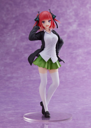 The Quintessential Quintuplets 2 PVC Statue Nino Nakano School Uniform Ver Renewal Edition (Taito Prize)