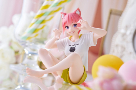 The Quintessential Quintuplets 2 PVC Statue Ichika Nakano Newley Written Cat Roomwear Ver. (Taito Prize)