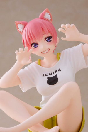 The Quintessential Quintuplets 2 PVC Statue Ichika Nakano Newley Written Cat Roomwear Ver. (Taito Prize)