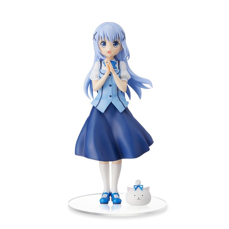 Is The Order A Rabbit Tea Time Special Figure Chino PVC Figure FURYU 