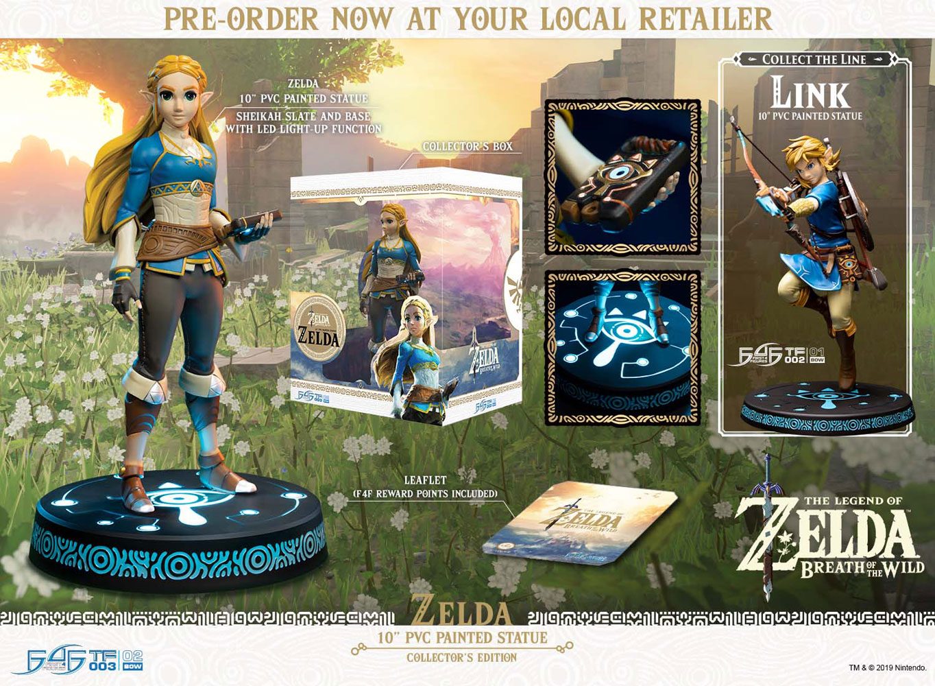 First for figures Zelda BOTW figurine PVC - Collector's Edition 