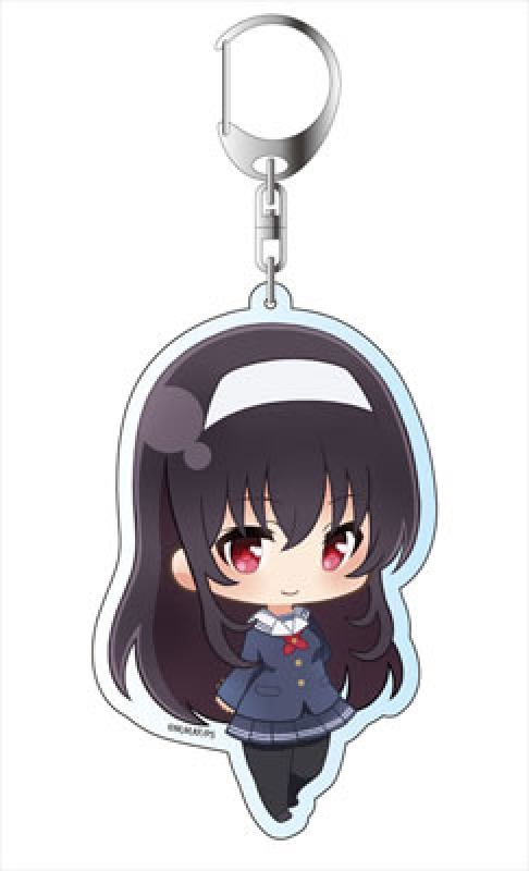 Saekano: How to Raise a Boring Girlfriend - Deka Keychain: PuniChara Utaha Kasumigaoka