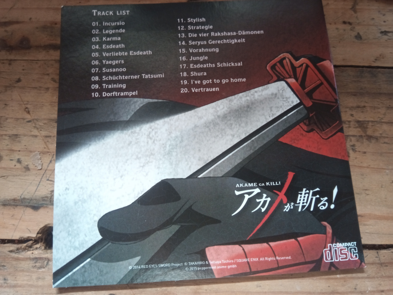 akame ga kill original soundtrack 2