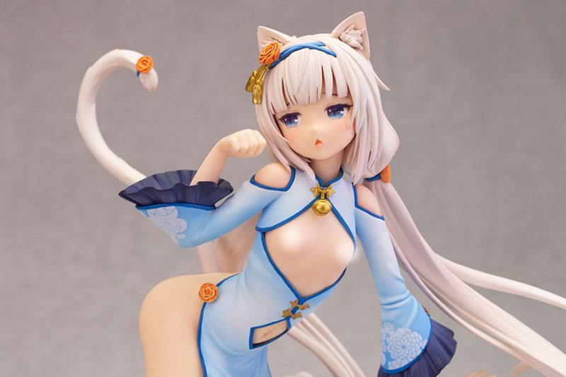 Nekopara PVC Statue 1/6 Vanilla Chinese Dress edition illustration by Sayori DX Ver. (Alphamax)