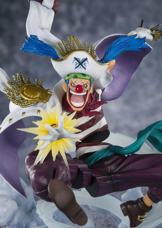 One Piece FiguartsZERO PVC Statue Buggy (Paramount War) (Bandai)