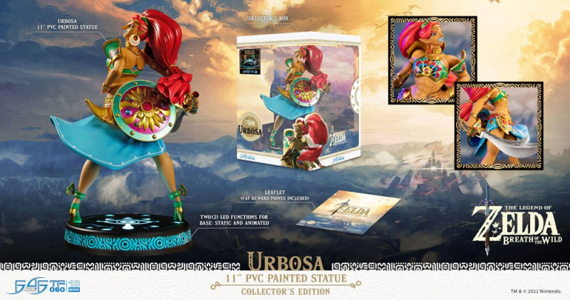The Legend of Zelda Breath of the Wild PVC Statue Urbosa Collector's Edition (First 4 Figures)