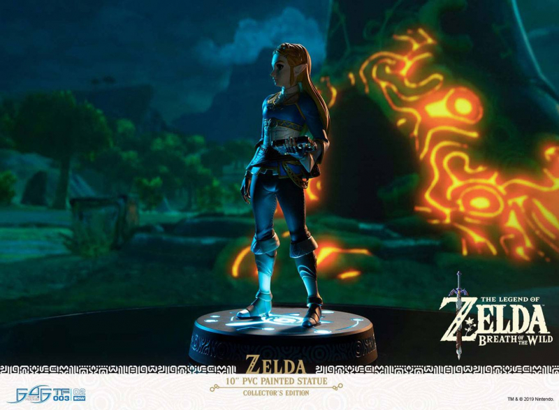 The Legend of Zelda Breath of the Wild PVC Statue Zelda Collector's Edition (First 4 Figures)