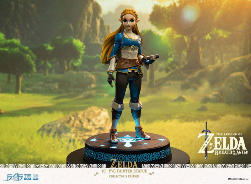 The Legend of Zelda Breath of the Wild PVC Statue Zelda Collector's Edition (First 4 Figures)
