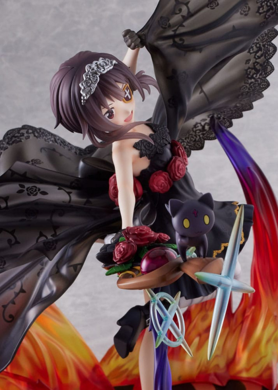Konosuba God's blessing on this wonderful world! PVC Statue 1/7 Megumin the Black Rose Dress Ver. (F:Nex × Poppro)